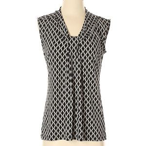 BOGO Geometric pattern sleeveless dress blouse